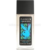 Playboy Generation deodorant s rozprašovačom pre mužov 75 ml  