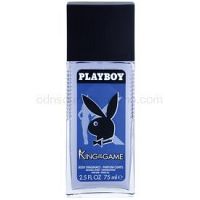Playboy King Of The Game deodorant s rozprašovačom pre mužov 75 ml  