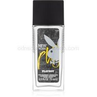 Playboy New York deodorant s rozprašovačom pre mužov 75 ml  