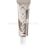 RefectoCil Eyelash and Eyebrow farba na obočie a riasy odtieň 3.1 Light Brown 15 ml