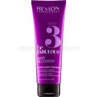 Revlon Professional Be Fabulous Hair Recovery šampón s efektom uzatvorenia vlasu pre predĺženie výsledku regeneračnej masky  250 ml