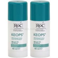RoC Keops tuhý dezodorant 24h  2x40 ml