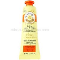 Roger & Gallet Fleur d'Osmanthus krém na ruky a nechty s bambuckým maslom a olejom z marhule  30 ml