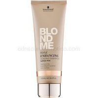 Schwarzkopf Professional Blondme bezsulfátový šampón pre teplé odtiene blond  250 ml