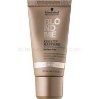 Schwarzkopf Professional Blondme keratínový regeneračný šampón pre blond vlasy  30 ml
