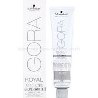 Schwarzkopf Professional IGORA Royal Absolutes SilverWhite tónujúca denná-permanentná farba na vlasy pre strieborné a biele vlasy odtieň Dove Grey  60 ml