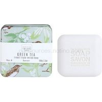 Scottish Fine Soaps Green Tea luxusné mydlo v plechovej dóze  100 g