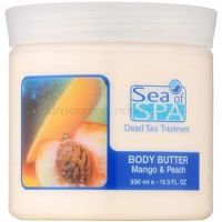 Sea of Spa Dead Sea Treatment telové maslo s mangom a broskyňou  500 ml