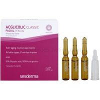 Sesderma Acglicolic Classic Facial sérum pre komplexnú starostlivosť proti vráskam  5 x 2 ml