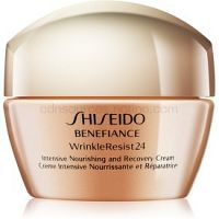 Shiseido Benefiance WrinkleResist24 Intensive Nourishing and Recovery Cream intenzívny vyživujúci krém proti vráskam  50 ml