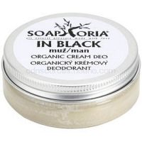 Soaphoria In Black pánsky organický krémový dezodorant  50 ml