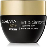 Soraya Art & Diamonds regeneračný nočný krém pre obnovu pleťových buniek 60+  50 ml