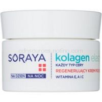 Soraya Collagen & Elastin regeneračný pleťový krém s vitamínmi  50 ml