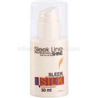 Stapiz Sleek Line Silk bezoplachový kondicionér pre chemicky ošterené vlasy  30 ml