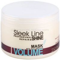 Stapiz Sleek Line Volume hydratačná maska  pre jemné vlasy bez objemu  250 ml