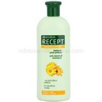 Subrina Professional Recept Sensitive Action šampón proti lupinám pre citlivú pokožku hlavy Octopirox & Marigold 400 ml