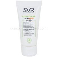 SVR Sebiaclear ochranný zmatňujúci krém pre mastnú pleť s nedokonalosťami SPF 50  50 ml