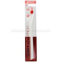 Swissdent Colours Single zubná kefka soft - medium White & Red  