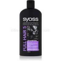 Syoss Full Hair 5 Density & Volume šampón pre rednúce vlasy bez objemu  500 ml