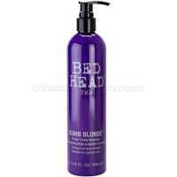 TIGI Bed Head Dumb Blonde fialový tónovací šampón pre blond vlasy  400 ml