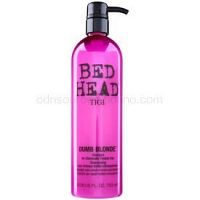 TIGI Bed Head Dumb Blonde šampón pre chemicky ošterené vlasy  750 ml