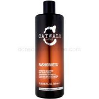 TIGI Catwalk Fashionista šampón pre teplé odtiene hnedých vlasov  750 ml