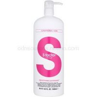 TIGI S-Factor Smoothing Lusterizer kondicionér pre nepoddajné a krepovité vlasy  1500 ml