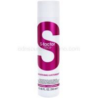 TIGI S-Factor Smoothing Lusterizer šampón pre nepoddajné a krepovité vlasy  250 ml
