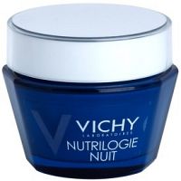 Vichy Nutrilogie nočný intenzívny krém pre suchú až veľmi suchú pleť  50 ml