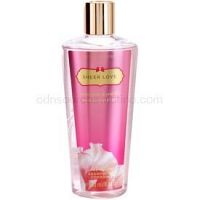 Victoria's Secret Sheer Love White Cotton & Pink Lily sprchový gél pre ženy 250 ml  