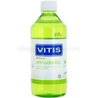 Vitis Orthodontic ústna voda pre používateľov fixného strojčeka príchuť Apple Mint  500 ml