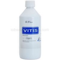 Vitis Whitening ústna voda s bieliacim účinkom pre citlivé zuby príchuť Mint  500 ml