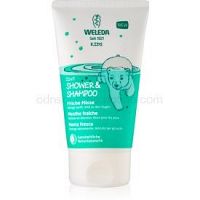 Weleda Kids Magic Mint sprchový krém a šampón pre deti 2 v 1  150 ml