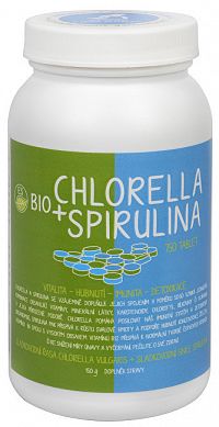 Empower Supplements ES BIO Chlorella + Spirulina 750 tbl.