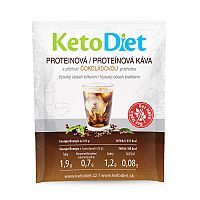 KetoDiet Proteinová ledová káva s čokoládovou příchutí (7 porcí)