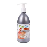 KetoDiet Sirup bez cukru s príchuťou Orange 500 ml