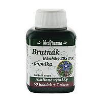 MedPharma Borák lekársky 205 mg + pupalka 60 tob. + 7 tob. ZD ARMA