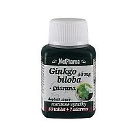 MedPharma Ginkgo biloba + Guarana 37 tbl.