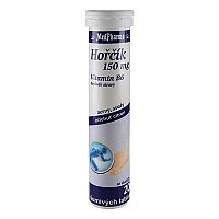 MedPharma Horčík 150 mg + vitamín B6 20 šumivých tbl.