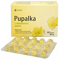Noventis Pupalka s vitamínom E 60 kapsúl