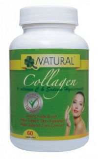 NuLab Colagén + C + kyselina hyaluronová 59 g 60 kapsúl