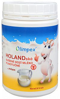 Olimpex s. r. o. Holandskej sušené kozie mlieko 360 g