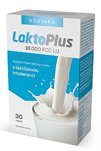 SALUTEM Pharma LaktoPlus 18.000 FCC LU 30 kapsúl