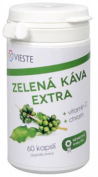 Vieste group Zelená káva Extra 60 kapsúl