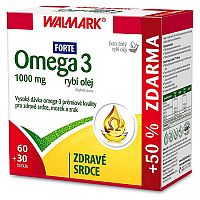 Walmark Omega-3 rybí olej Forte 1000 mg 90 tbl.