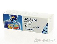 ACC 200 šumivé tablety