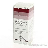 Bromhexin 8-kvapky KM sol.por.1x20ml