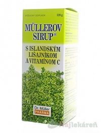 Dr.Müller Sirup Islandký Lišajník 320 g