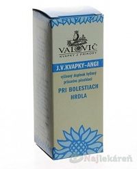 J.V. KVAPKY ANGI pri bolestiach hrdla 50 ml