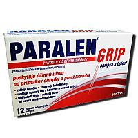 Paralen Grip chrípka a bolesť 12 tbl